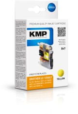 KMP Brother LC-125XL Y (Brother LC125XL Y) žlutý inkoust pro tiskárny Brother