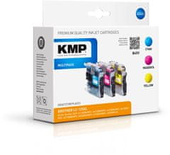 KMP Brother LC-125 XL Multipack (Brother LC125XL Multipack) sada inkoustů pro tiskárny Brother