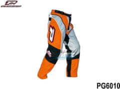 Progrip Kalhoty motokros PROGRIP 6010 - oranžové - velikost 32 PG6010/07-32