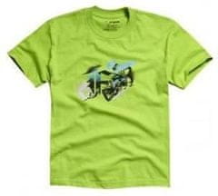 Fox Tričko FOX Junior/dětské T-Shirt Steadfast zelené YL (fx47690323) (Velikost: YL) FX47690-323-L