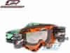 Brýle motokros Progrip 3458 Roll-Off Zoom+ XL - oranžové PG3458-07/16