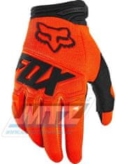 Fox Rukavice motokros FOX DIRTPAW RACE - oranžové - velikost XXL (Velikost: XXL) FX22751-824-2