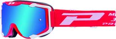 Progrip Brýle Progrip 3400ROFL - červené s modrým zrcadlovým sklem PG3400-ROFL