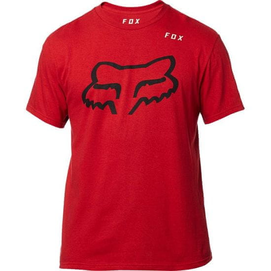 Fox Tričko FOX Grizzly Tee Cardinal - velikost L (Velikost: XXL) FX23726-465-L
