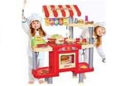 Pelegrino Velká kuchyň 92 cm x 69 cm Fast Food + příslušenství RED