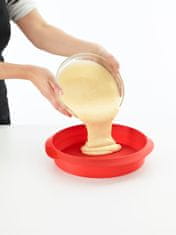 Lékué Lékué, Klasická forma na dort Round Cake 24 Cm | červená