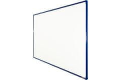 boardOK Keramická tabule na fixy s modrým rámem 180 x 120 cm