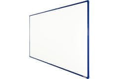 boardOK Lakovaná tabule na fixy s modrým rámem 200 x 120