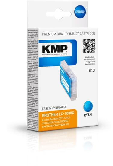 KMP Brother LC-1000C (Brother LC1000C) modrý inkoust pro tiskárny Brother