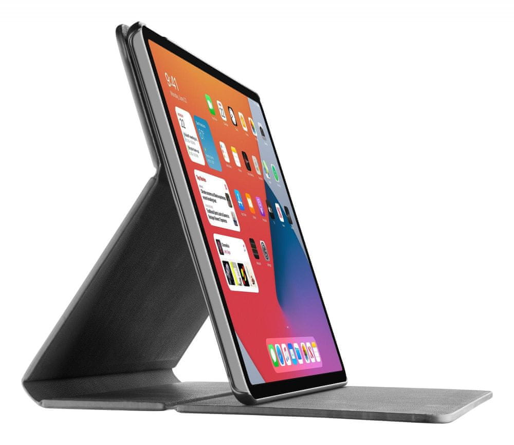 Levně CellularLine Pouzdro se stojánkem Folio pro Apple iPad Air 10,9" (2020) FOLIOIPADAIR109K, černé - rozbaleno