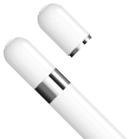 FIXED Náhradní čepička Pencil Cap pro Apple Pencil 1. generace FIXPEC, bílá