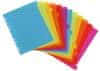VIQUEL Rejstříky "Happy Fluo", různé barvy, plastový, A4 maxi, 12 ks