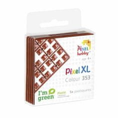 Pixelhobby Sada čtverečků na mozaiku pixel xl hnědá (300ks)