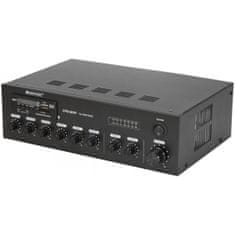 Omnitronic CPE-120P PA, 100V mixážní zesilovač, 120W, BT/MP3/FM