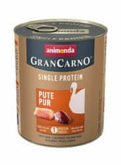 Animonda Grancarno single protein 800 g čisté krůtí