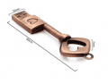 CTRL+C USB ve tvaru klíče SRDCE bronz, 16 GB, USB 2.0