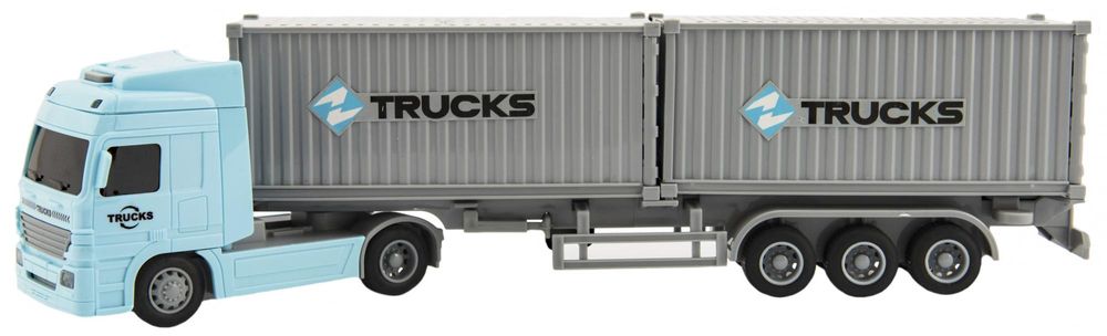 Levně Teddies Kamion s kontejnery 33cm se světlem a zvukem