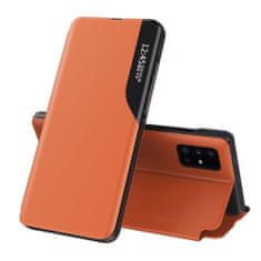 IZMAEL Elegantní knižkové pouzdro View Case pro Huawei P40 - Oranžová KP9687