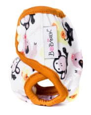 Bobánek Novorozenecké svrchní kalhotky extra jemné patentky - Zvířátka