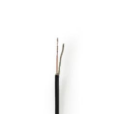 Nedis měděný koaxiální kabel RG174, 2.65 mm, 25 m, černá (CSBG0210BK250)