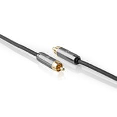 Nedis Fabritallic digitální audio kabel zástrčka cinch - zástrčka cinch, 2 m (CATB24170GY20)