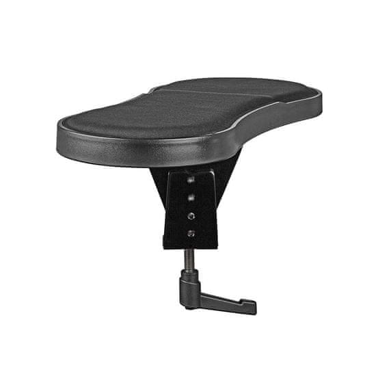 Nedis ERGOCAR200BK ergonomická opěrka paže s podložkou pro myš, plně pohyblivá, stolní, černá