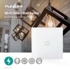 Nedis SmartLife chytrý WiFi nástěnný spínač (WIFIWS10WT)