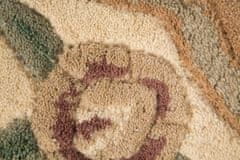 Flair Ručně všívaný kusový koberec Lotus premium Fawn kruh 120x120 (průměr) kruh