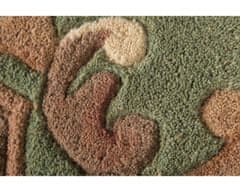 Flair Ručně všívaný kusový koberec Lotus premium Green 60x120