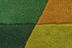 Flair Ručně všívaný kusový koberec Illusion Prism Green/Multi 80x150
