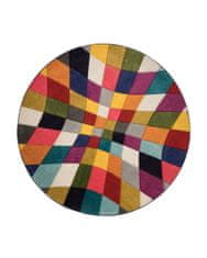 Flair Kusový koberec Spectrum Rhumba Multi kruh 160x160 (průměr) kruh