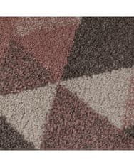 Běhoun koberec Dakari Nuru Pink/Cream/Grey 60x230