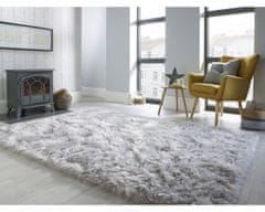 Flair AKCE: 60x90 tvar kožešiny cm Kusový koberec Faux Fur Sheepskin Grey 60x90 tvar kožešiny