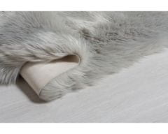 Flair Kusový koberec Faux Fur Sheepskin Grey 60x90 tvar kožešiny