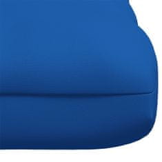 Greatstore Poduška na paletový nábytek královsky modrá 120x80x12 cm textil