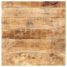Greatstore Bistro stůl čtvercový 60 x 60 x 75 cm hrubé mangovníkové dřevo
