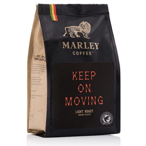 Marley Coffee Keep On Movingl! 227g zrnková (Recyklovatelný obal)