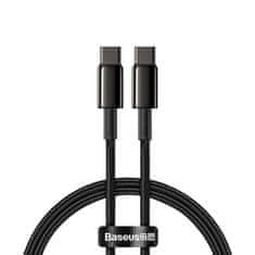 BASEUS Data kabel USB-C / USB-C PD QC 100W 5A 1m, černý