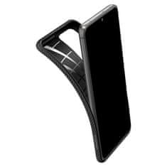 Spigen Liquid Air silikonový kryt na Samsung Galaxy S21 Ultra, černý