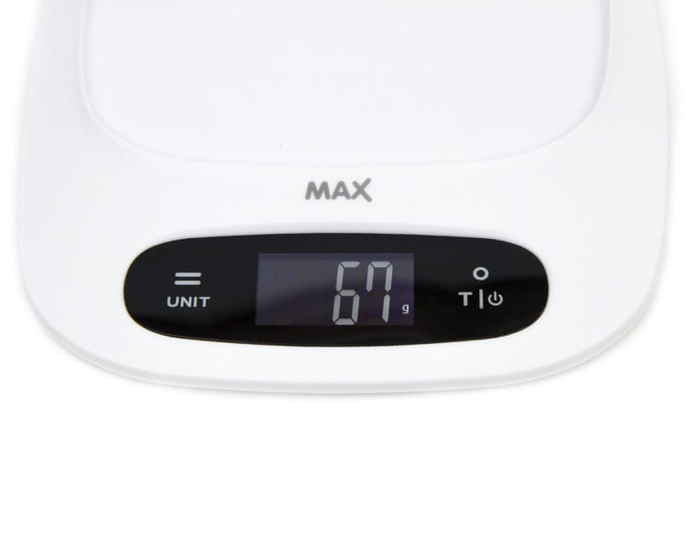 Levně MAX Digitální kuchyňská váha (MKS1201W)