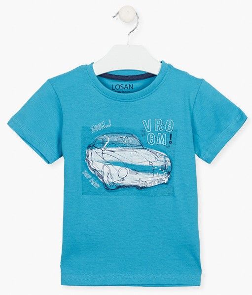 Losan chlapecké tričko 115-1029AL 92 modrá