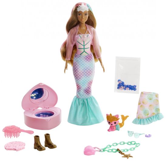 Mattel Barbie Color Reveal Fantasy mořská panna