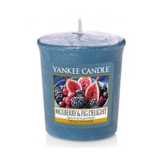 Yankee Candle Aromatická votivní svíčka Mulberry & Fig Delight 49 g