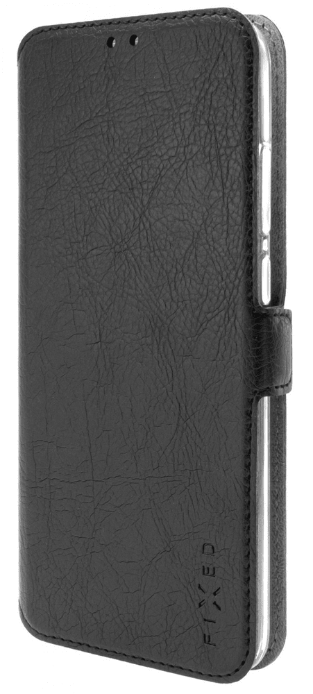 FIXED Tenké pouzdro typu kniha Topic pro Samsung Galaxy A02s FIXTOP-657-BK, černé