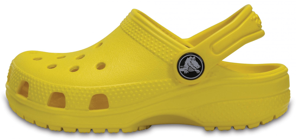 Crocs dětské pantofle Classic Clog K 204536-7C1 29/30 žlutá