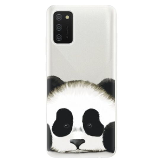 iSaprio Silikonové pouzdro - Sad Panda pro Samsung Galaxy A02s