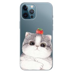 iSaprio Silikonové pouzdro - Cat 03 pro Apple iPhone 12 Pro