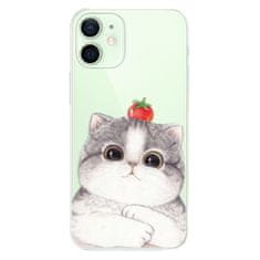 iSaprio Silikonové pouzdro - Cat 03 pro Apple iPhone 12 Mini