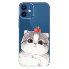iSaprio Silikonové pouzdro - Cat 03 pro Apple iPhone 12