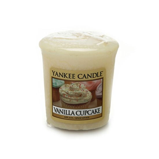 Yankee Candle Aromatická votivní svíčka Vanilla Cupcake 49 g